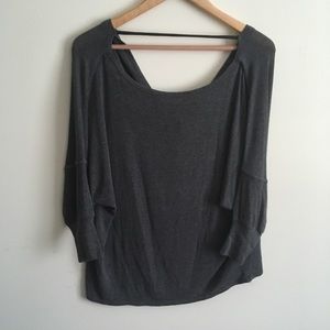 Alice and Olivia | Grey Blouse XS